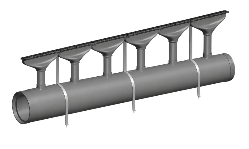 Слотов отводнител HYDROLINE